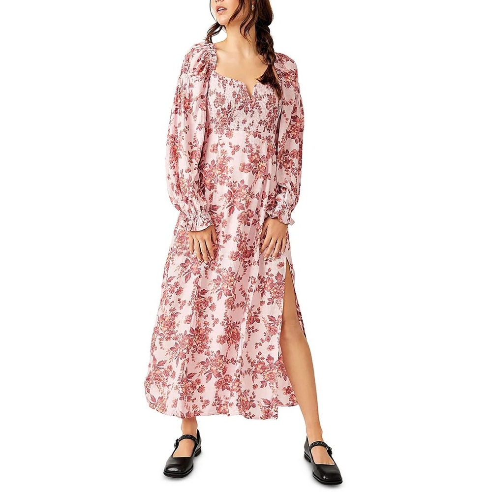 Free People Jaymes Midi Dress Floral